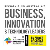 Badge for Recognizing Australia's Business Innovation & Technology Leaders
